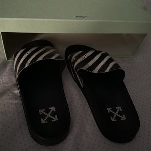 Off-White Spray Stripes Slides